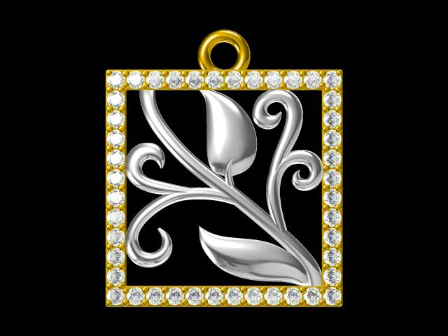 3D Jewelry Files Pendant Model JCAD GPT-034-0186