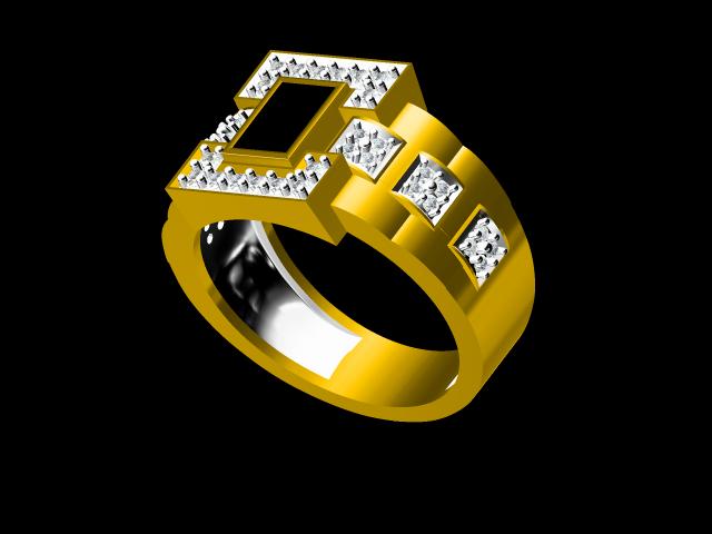 3D Ring Design Files Jewelry Models JCAD GR-001-104