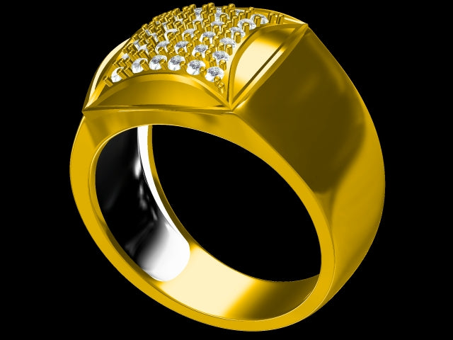 3D Jewelry Files Ring Model  JCAD GR-016