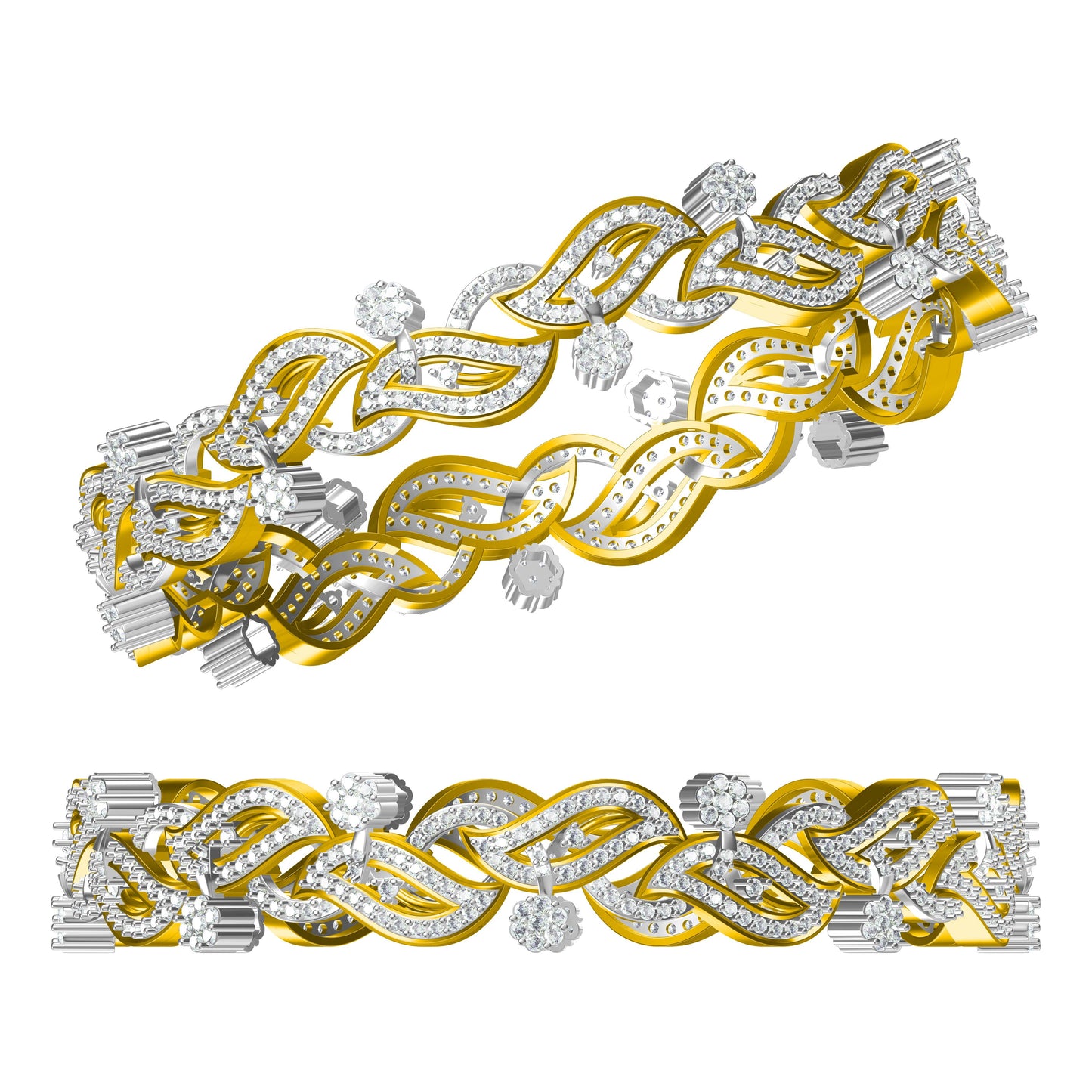 3D Jewelry Files Bracelet Model JCAD LBN-036-1819