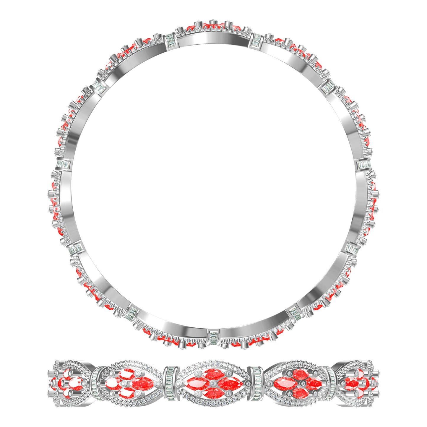 3D Jewelry Files Bracelet Model JCAD LBN-0378-7701