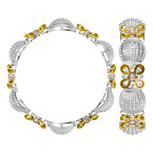 3D Jewelry Files Bracelet Model JCAD LBN-0386-7905