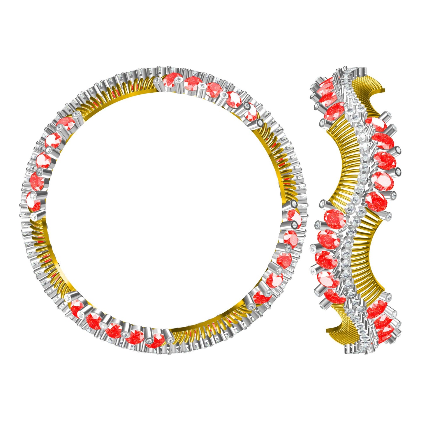 3D Jewelry Files Bracelet Model JCAD LBN-0401-8009