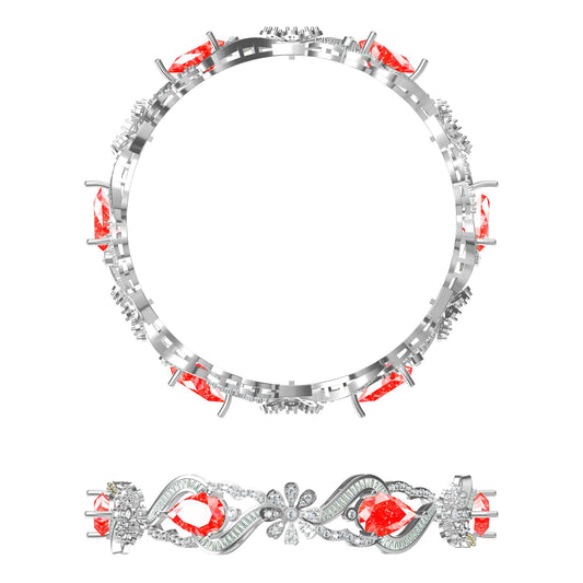 3D Jewelry Files Bracelet Model JCAD LBN-0438-9145