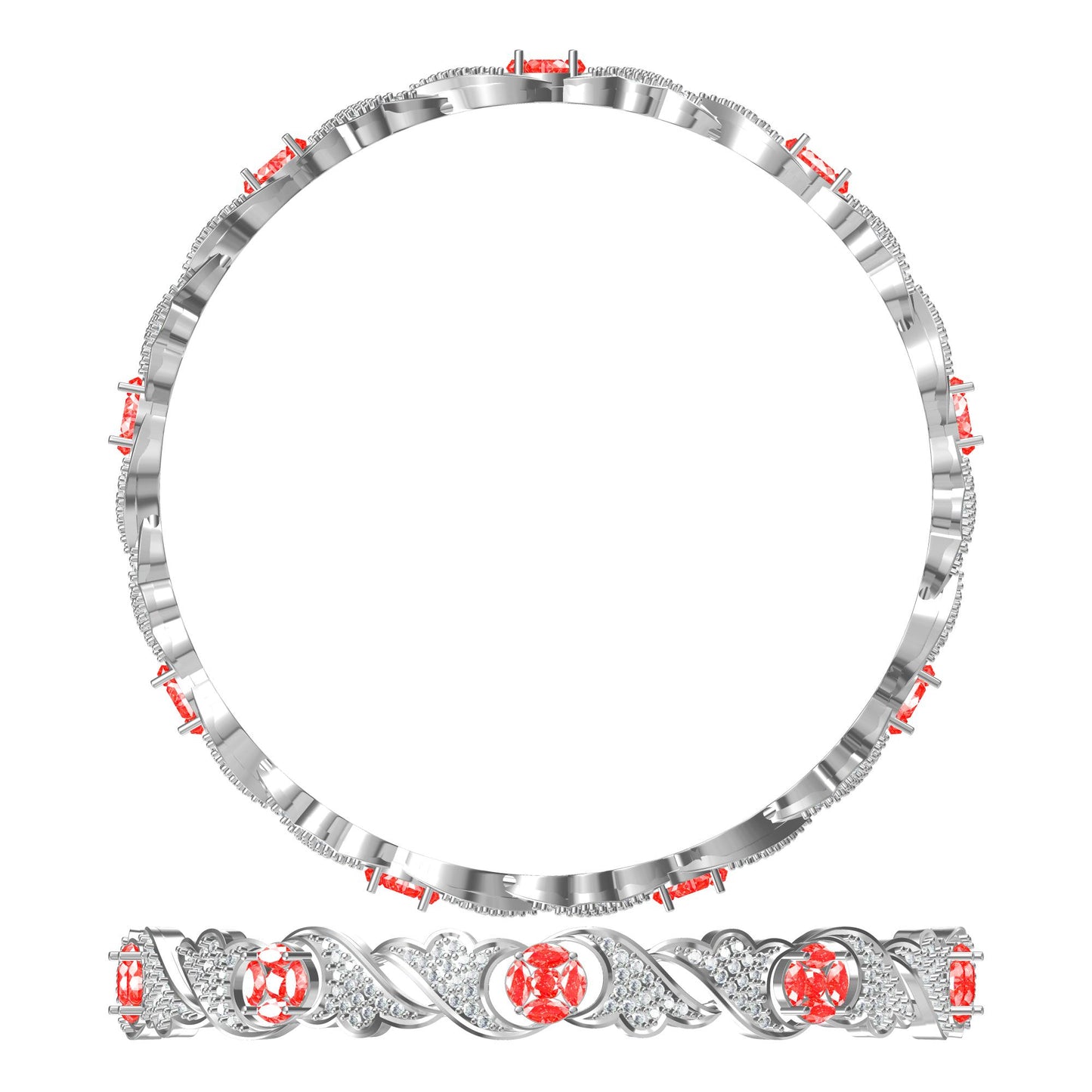 3D Jewelry Files Bracelet Model JCAD LBN-0439-9168