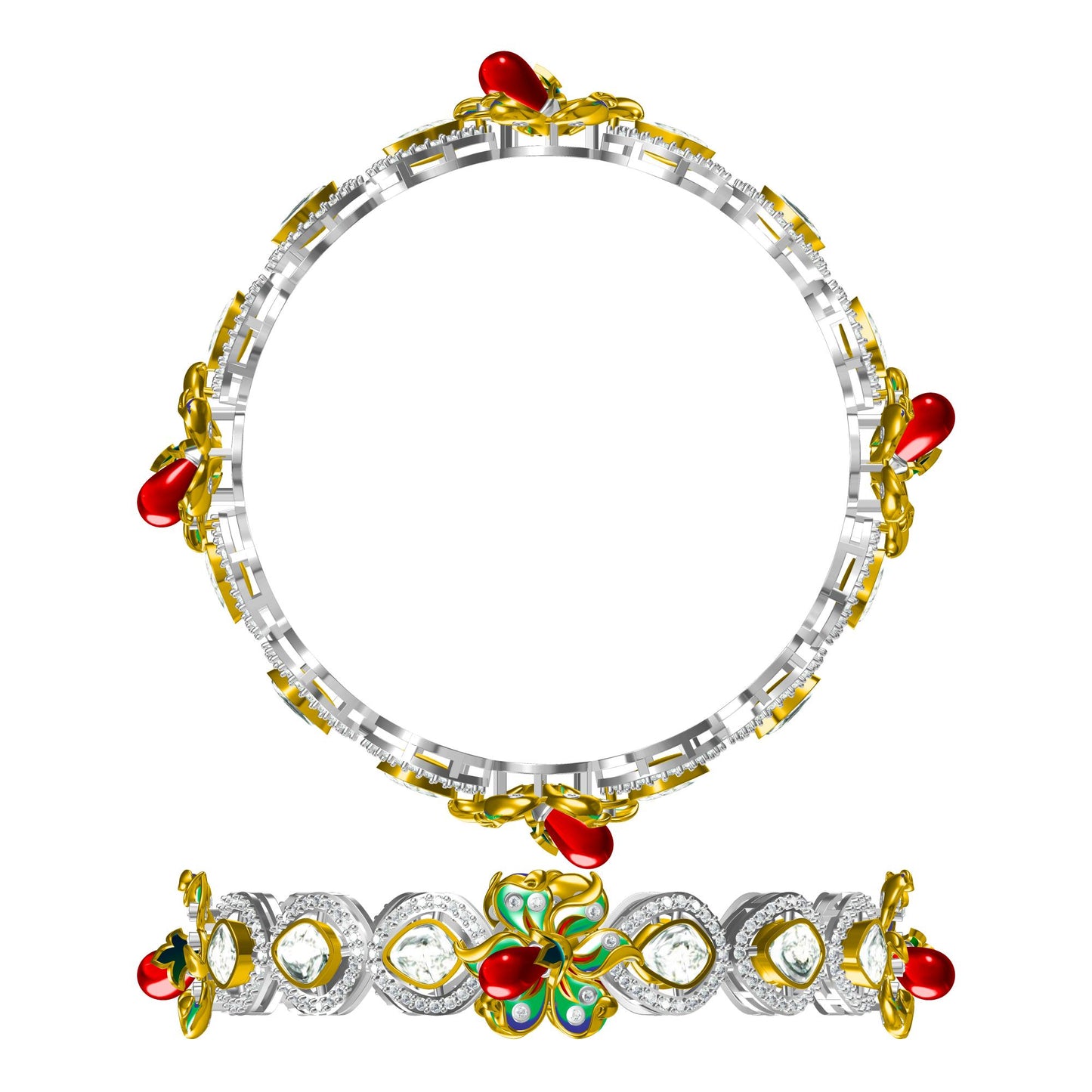 3D Jewelry Files Bracelet Model JCAD LBN-0493-10783