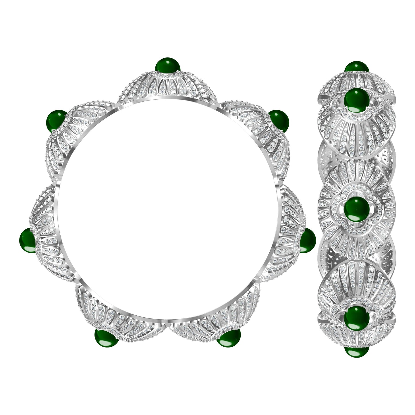 3D Jewelry Files Bracelet Model JCAD LBN-070-1373