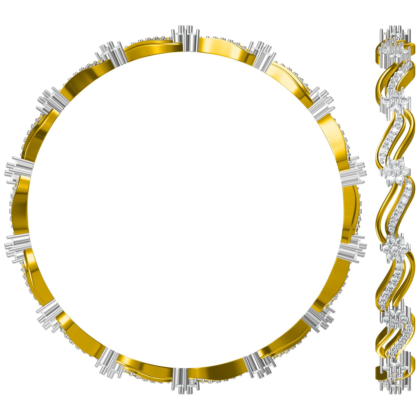 3D Jewelry Files Bracelet Model JCAD LBN-097-2122