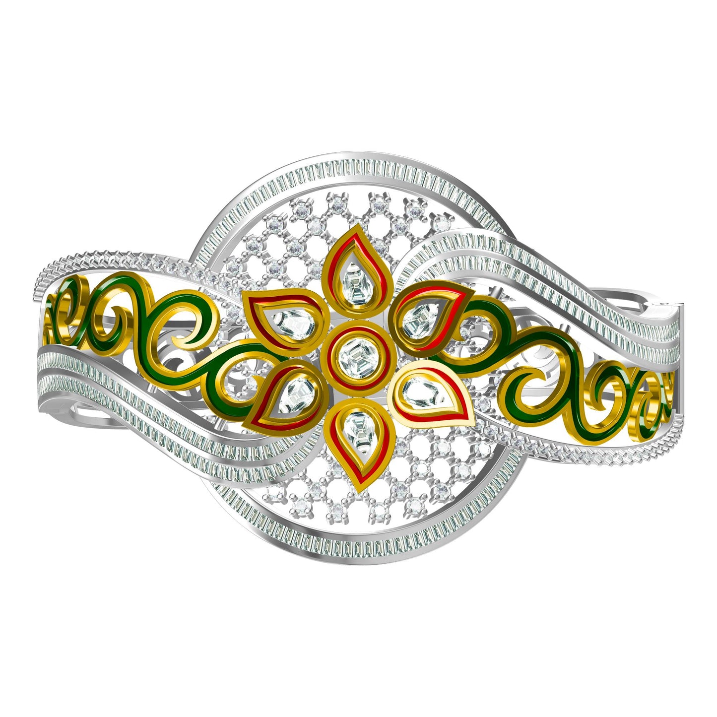 3D Jewelry Files Bracelet Model JCAD LBR-0329-9177