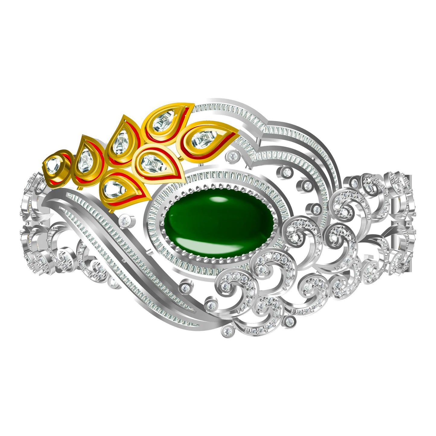 3D Jewelry Files Bracelet Model JCAD LBR-0336-9183