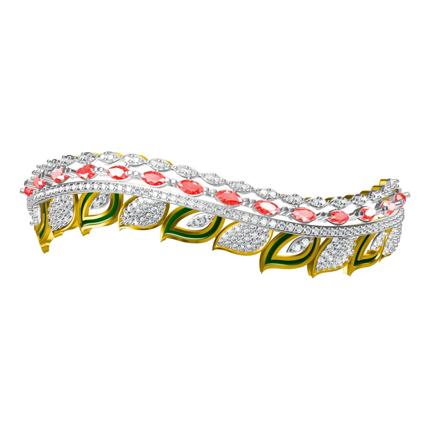 3D Jewelry Files Bracelet Model JCAD LBR-226-6026