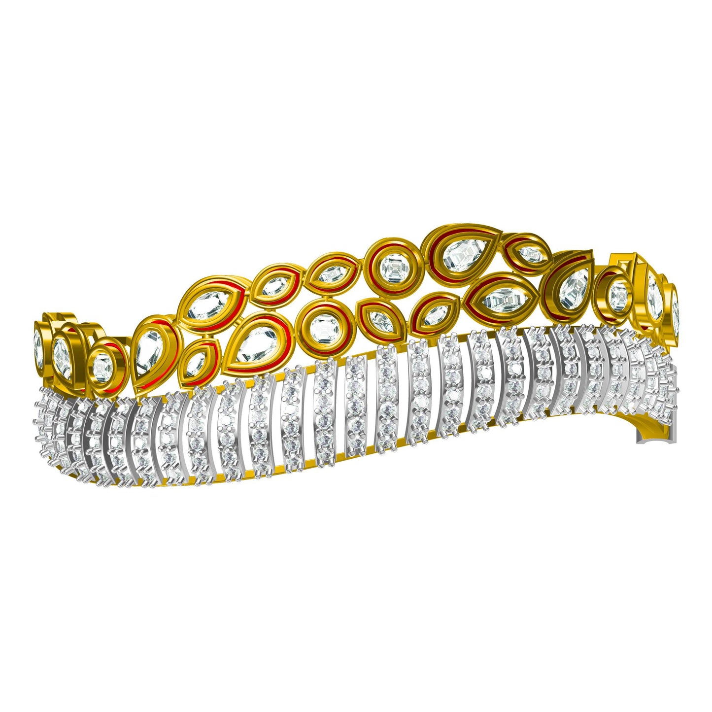 3D Jewelry Files Bracelet Model JCAD LBR-260-6090