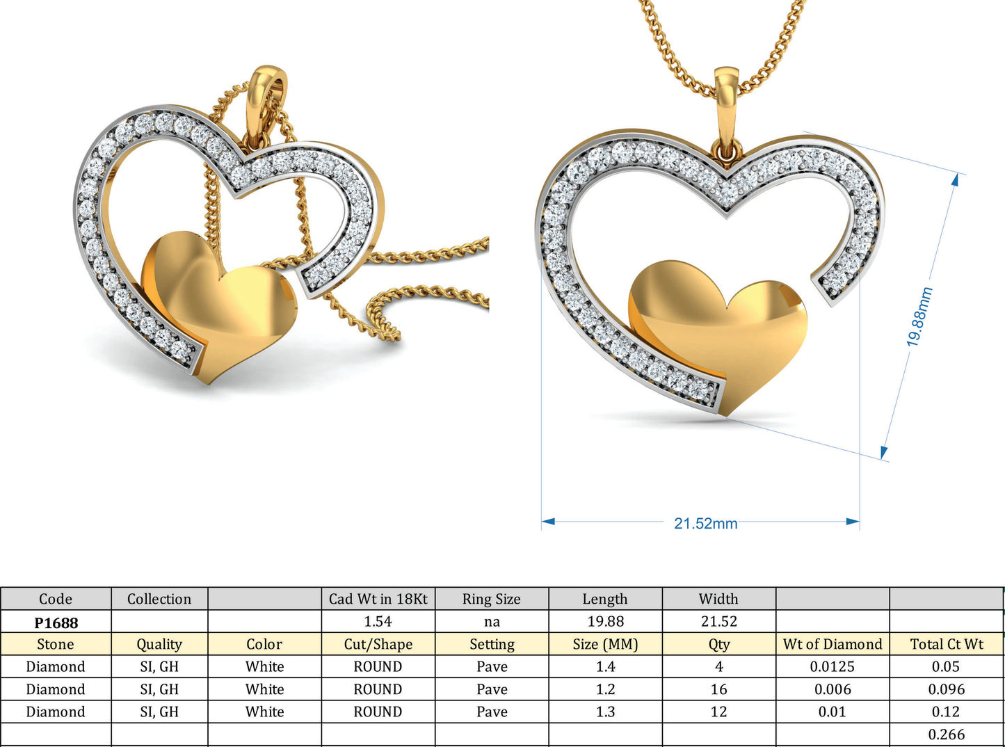 3D Jewelry Design Set Files STL 3DM p-1688