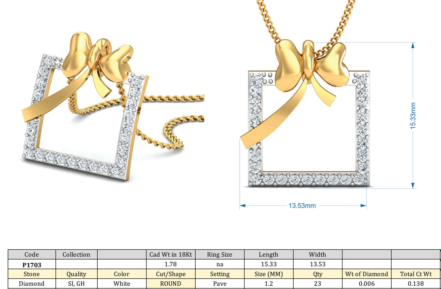 3D Jewelry Design Set Files STL 3DM P-1703