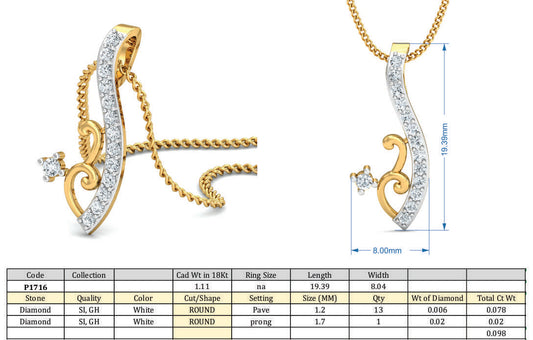 3D Jewelry Design Set Files STL 3DM P-1716