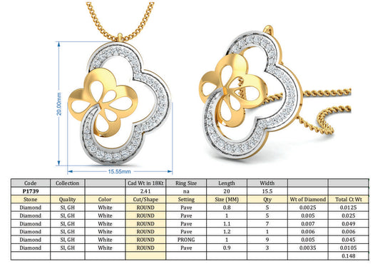 3D Jewelry Design Set Files STL 3DM P-1739