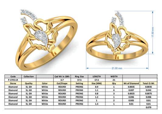 3D Jewelry Design Set Files STL 3DM P-1745