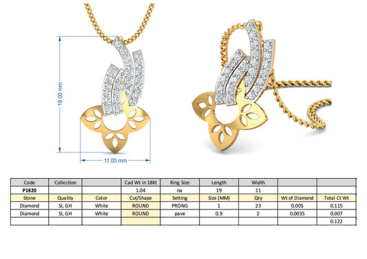 3D Jewelry Design Set Files STL 3DM P-1820