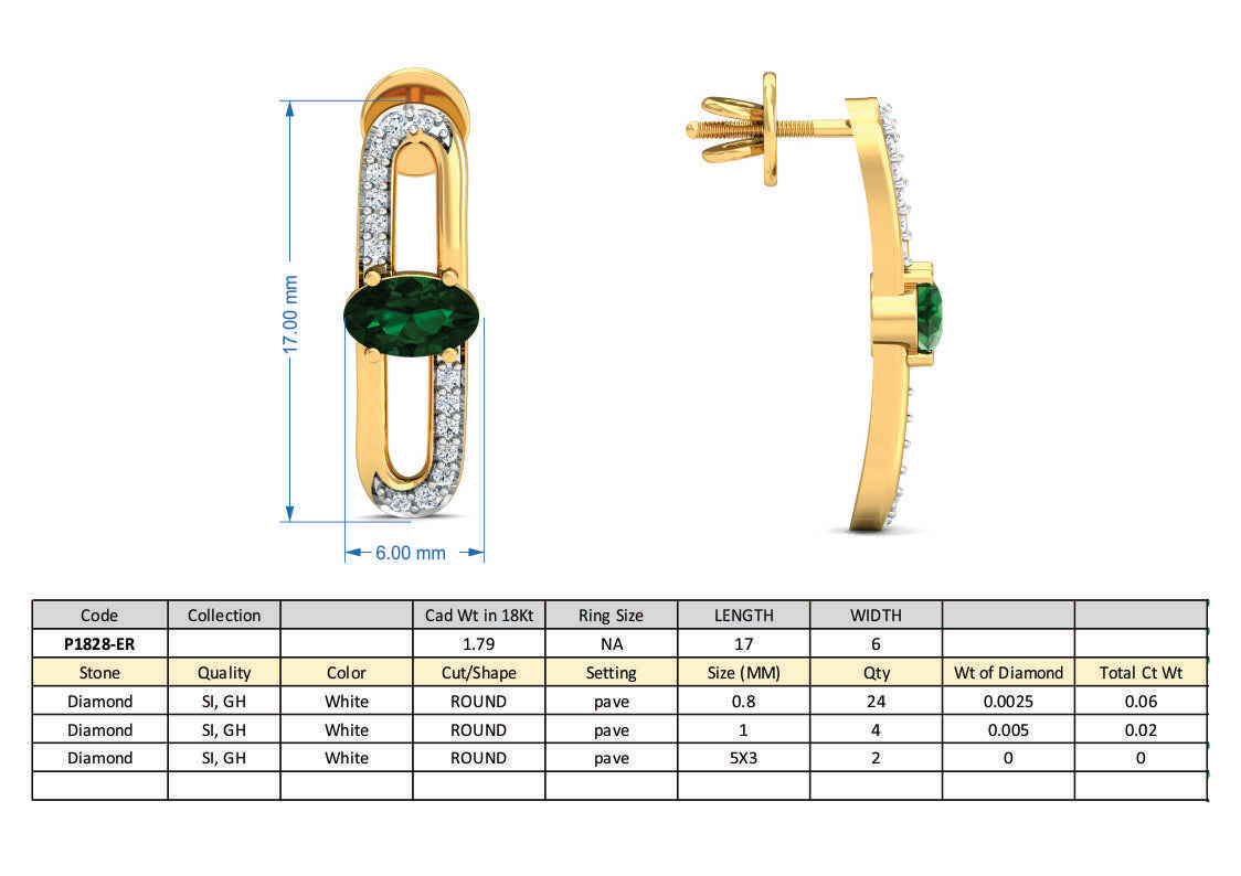 3D Jewelry Design Set Files STL 3DM P-1828