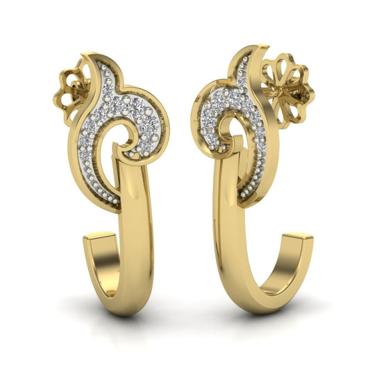 3D Jewelry Files Earring Model 3DM STL PER-051 DIA