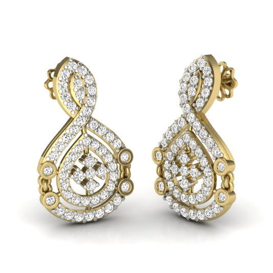 3D Jewelry Files Earring Model 3DM STL PER-081 DIA