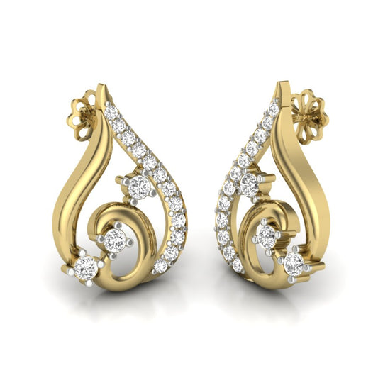 3D Jewelry Files Earring Model 3DM STL PER-082 DIA