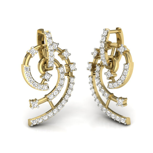 3D Jewelry Files Earring Model 3DM STL PER-084 DIA