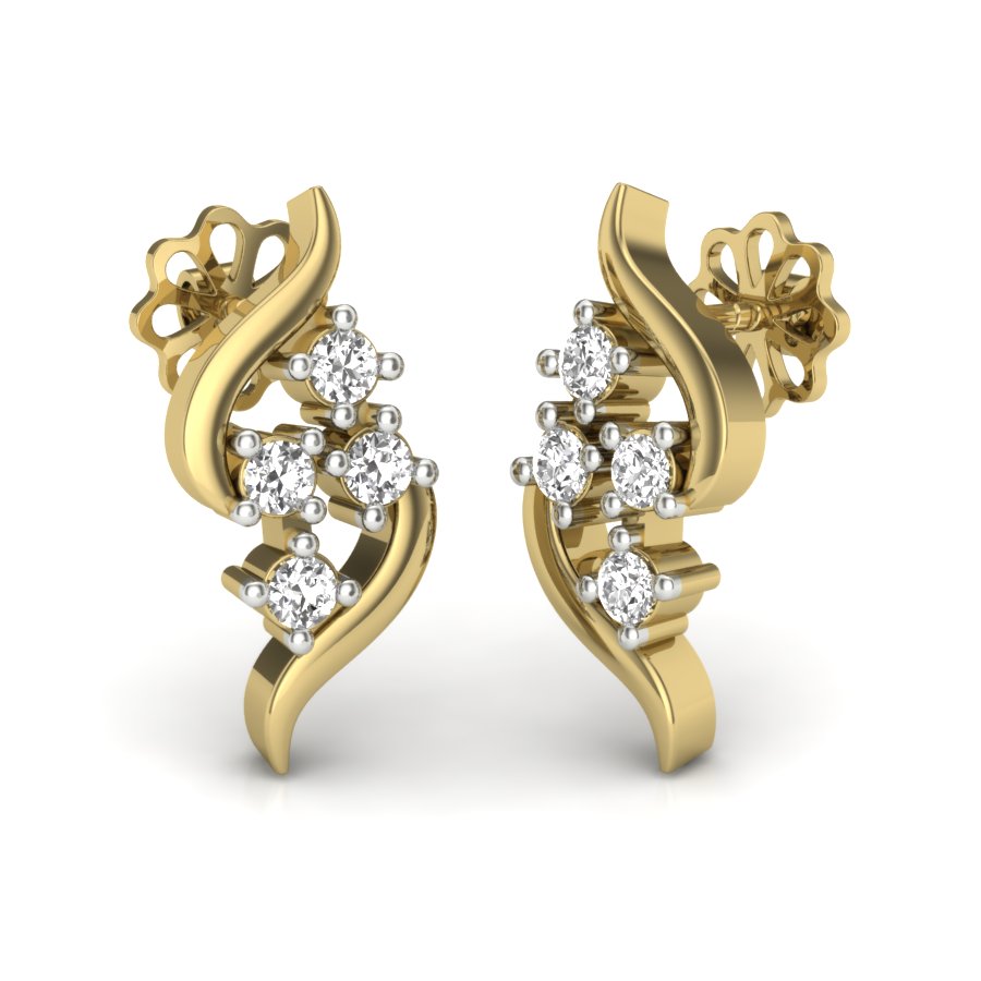 3D Jewelry Files Earring Model 3DM STL PER-098 DIA