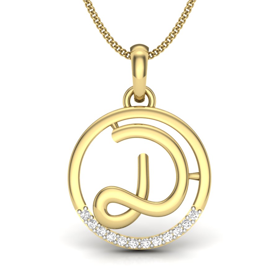 3D Jewelry Files Pendant Model 3DM PPD-118 DIA