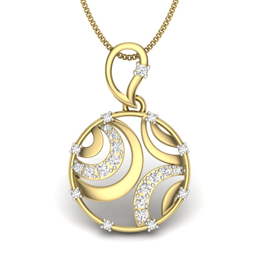 3D Jewelry Files Pendant Model 3DM PPD-169-DIA