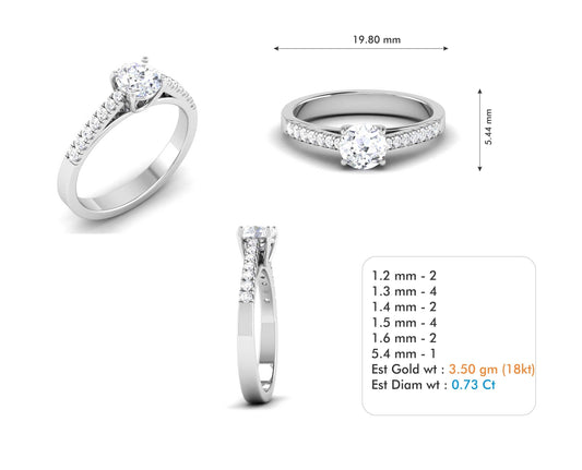 3D Jewelry Files Ring Model 3DM STL R-3702