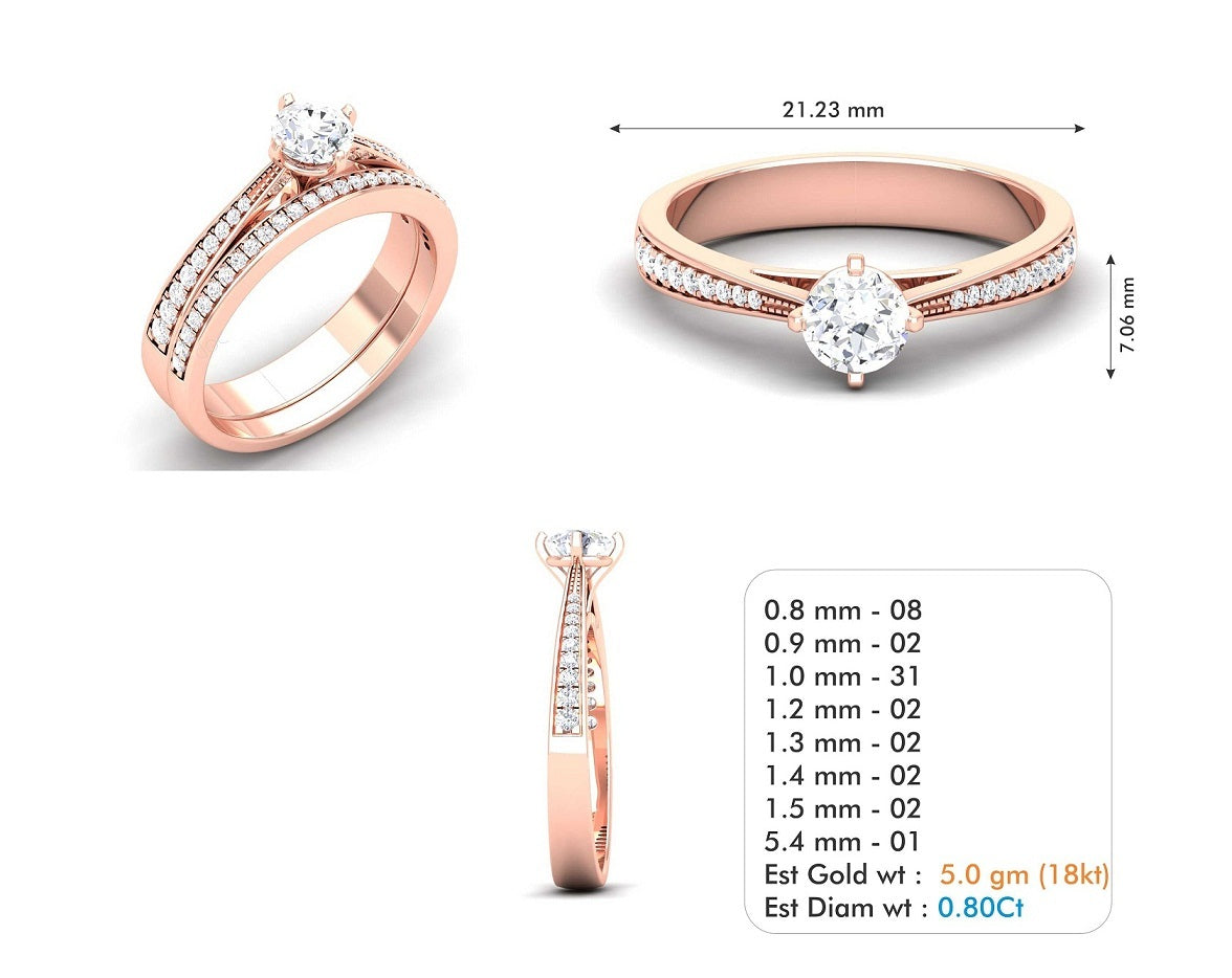 3D Jewelry Files Ring Model 3DM STL R-3707