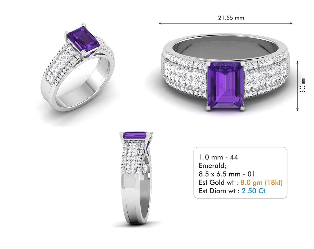 3D Jewelry Files Ring Model 3DM STL R-3803