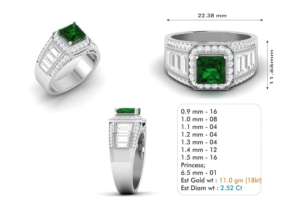 3D Jewelry Files Ring Model 3DM STL R-3863