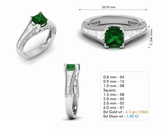 3D Jewelry Files Ring Model 3DM STL R-6546