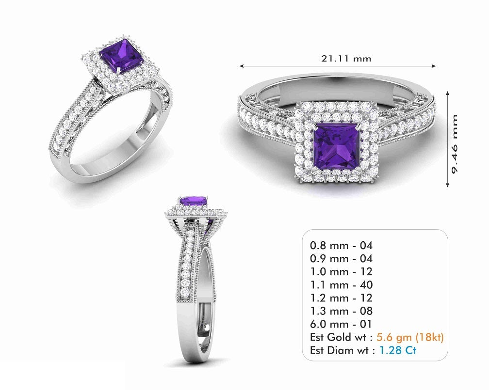 3D Jewelry Files Ring Model 3DM STL R-6570