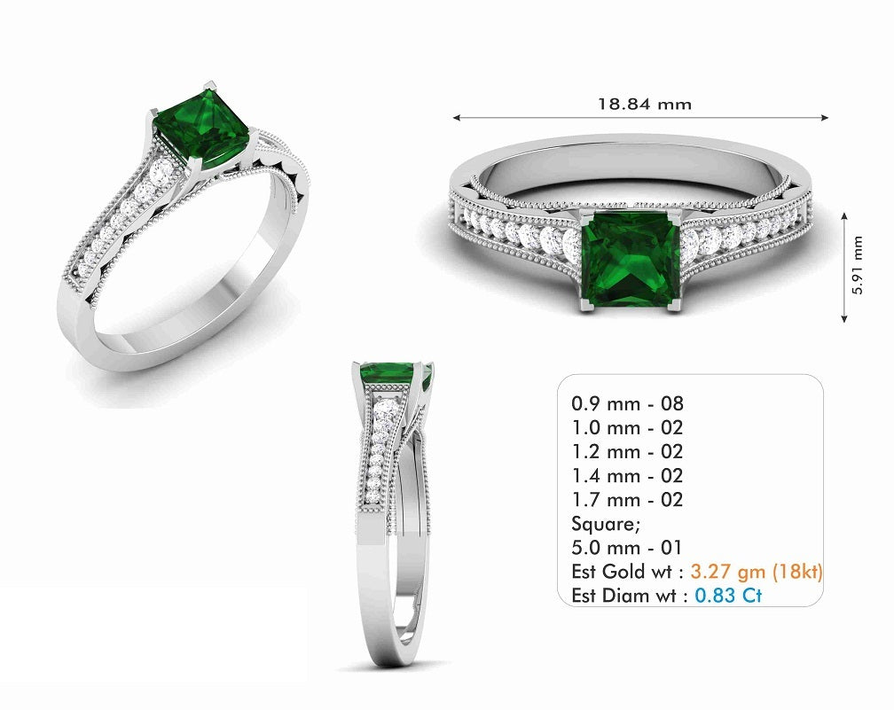 3D Jewelry Files Ring Model 3DM STL R-6594