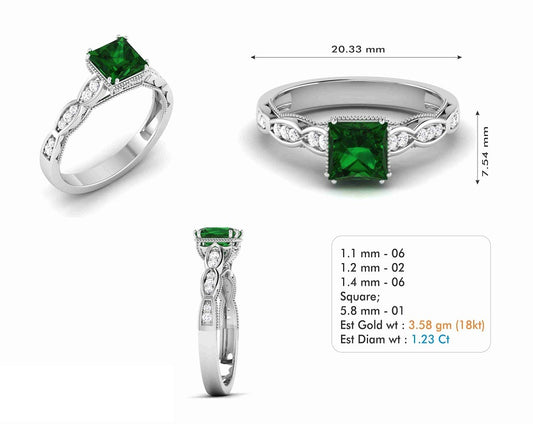 3D Jewelry Files Ring Model 3DM STL R-6596