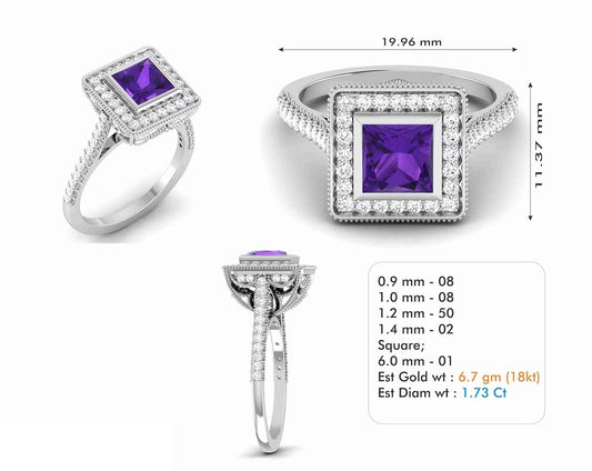 3D Jewelry Files Ring Model 3DM STL R-6636