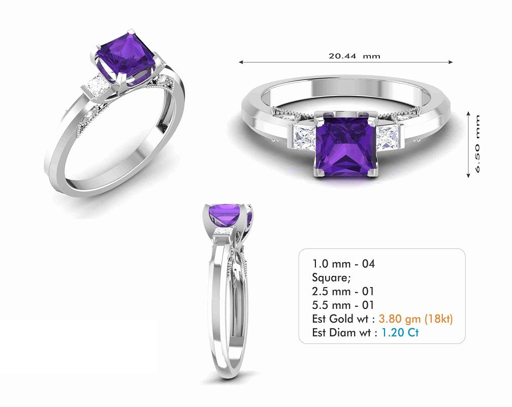 3D Jewelry Files Ring Model 3DM STL R-6678