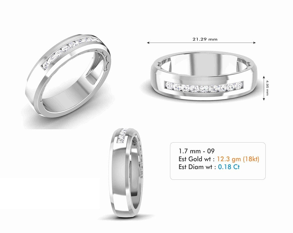 3D Jewelry Files Ring Model 3DM STL R-6754