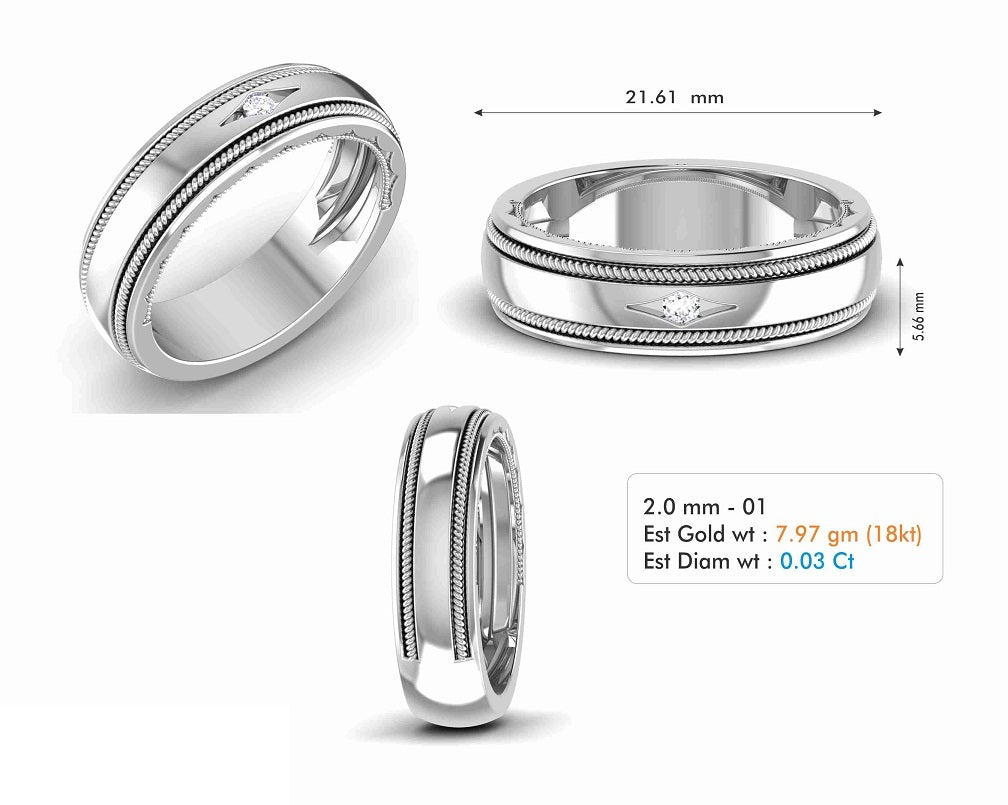 3D Jewelry Files Ring Model 3DM STL R-6760