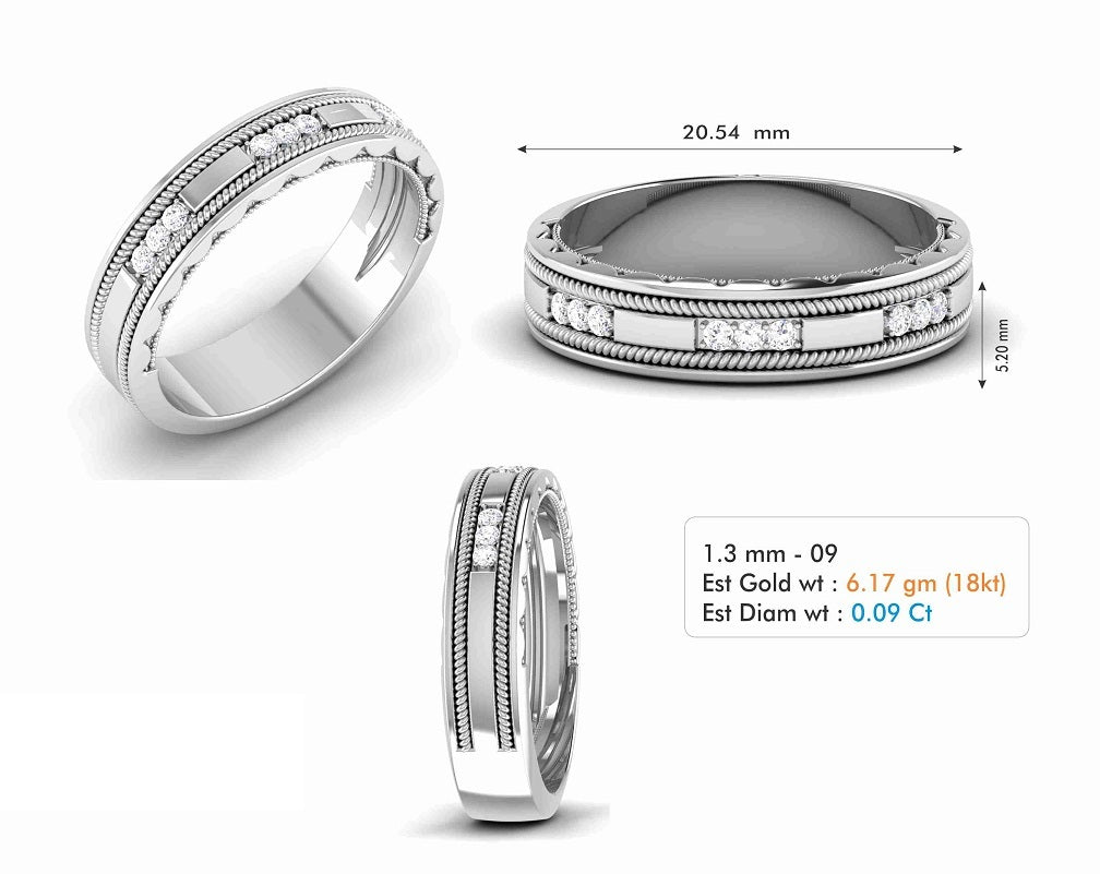 3D Jewelry Files Ring Model 3DM STL R-6767