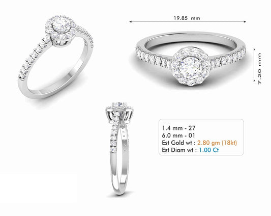 3D Jewelry Files Ring Model 3DM STL R-6992