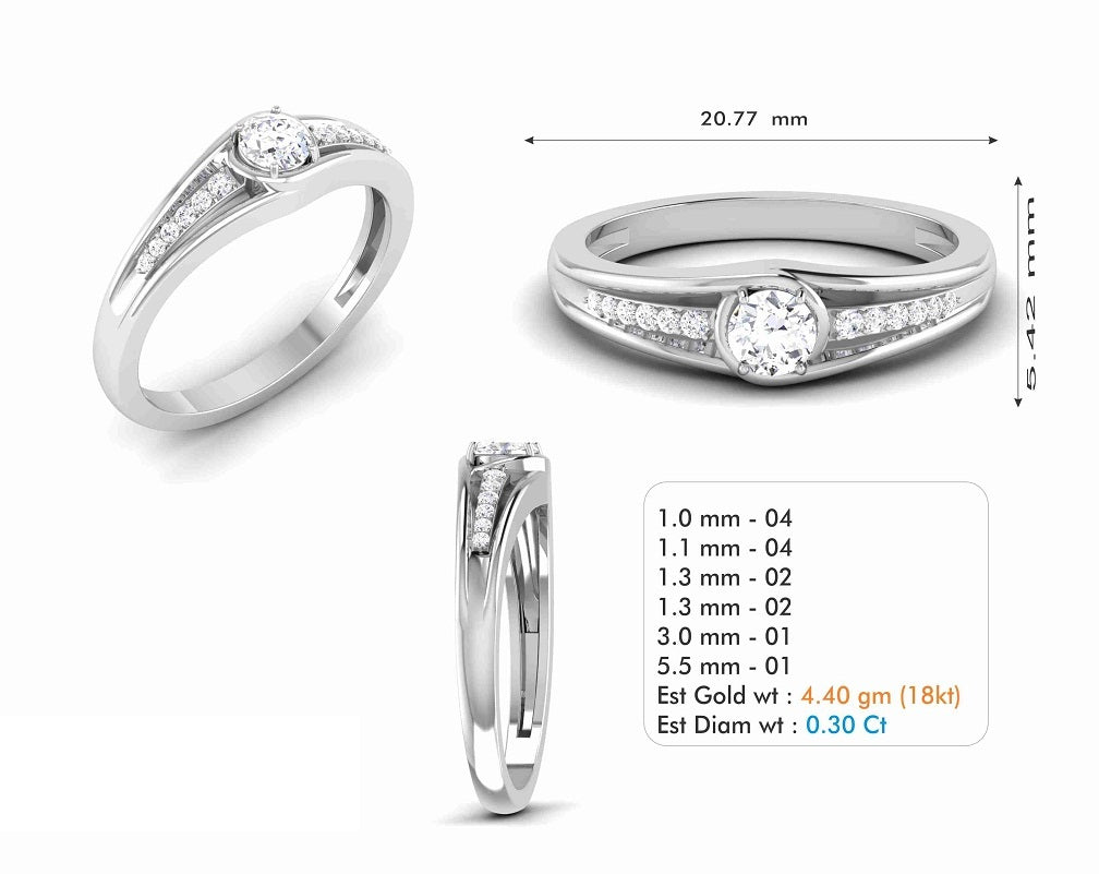 3D Jewelry Files Ring Model 3DM STL R-6999