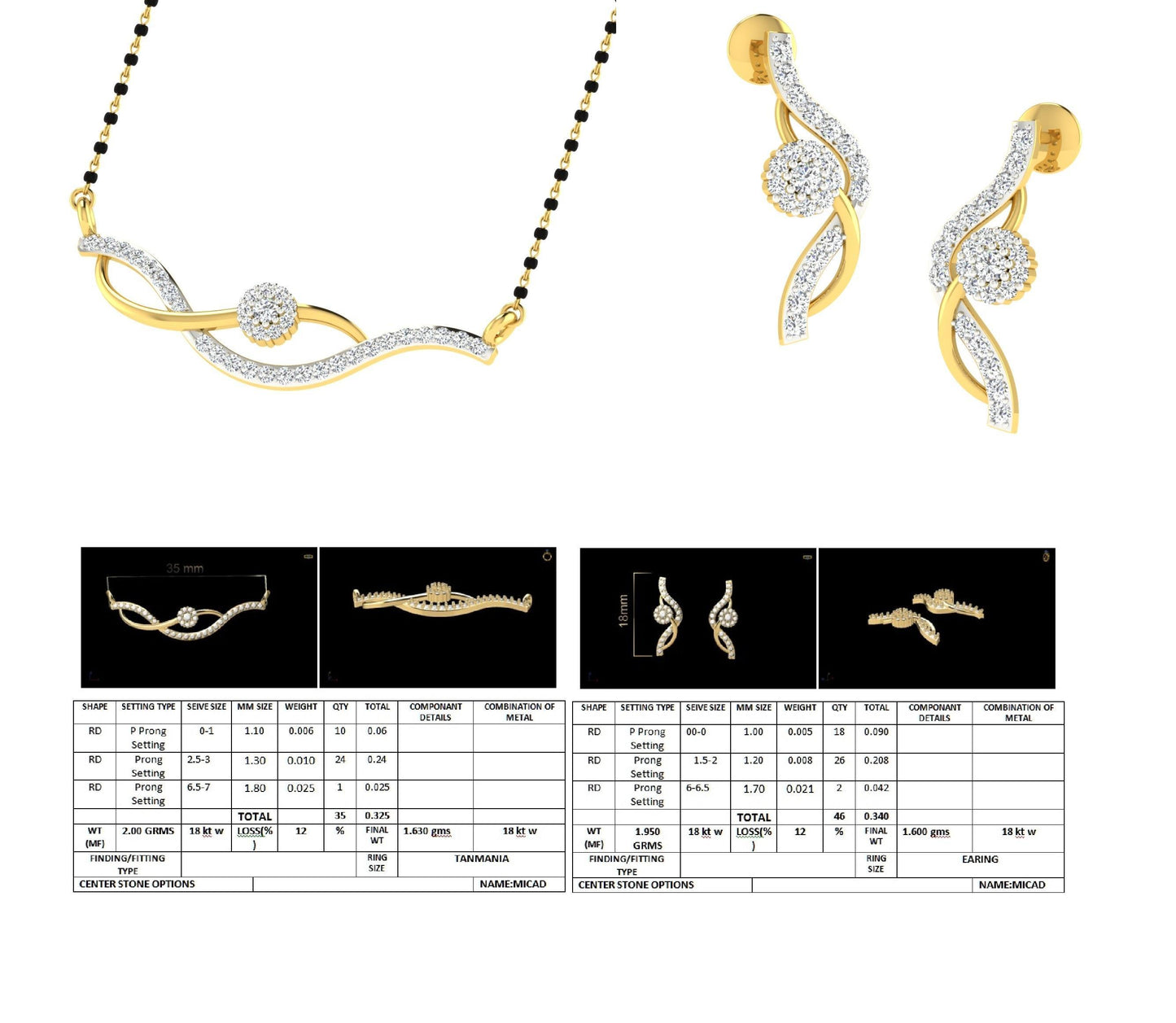 3D Jewelry Design Set Files STL 3DM tan8