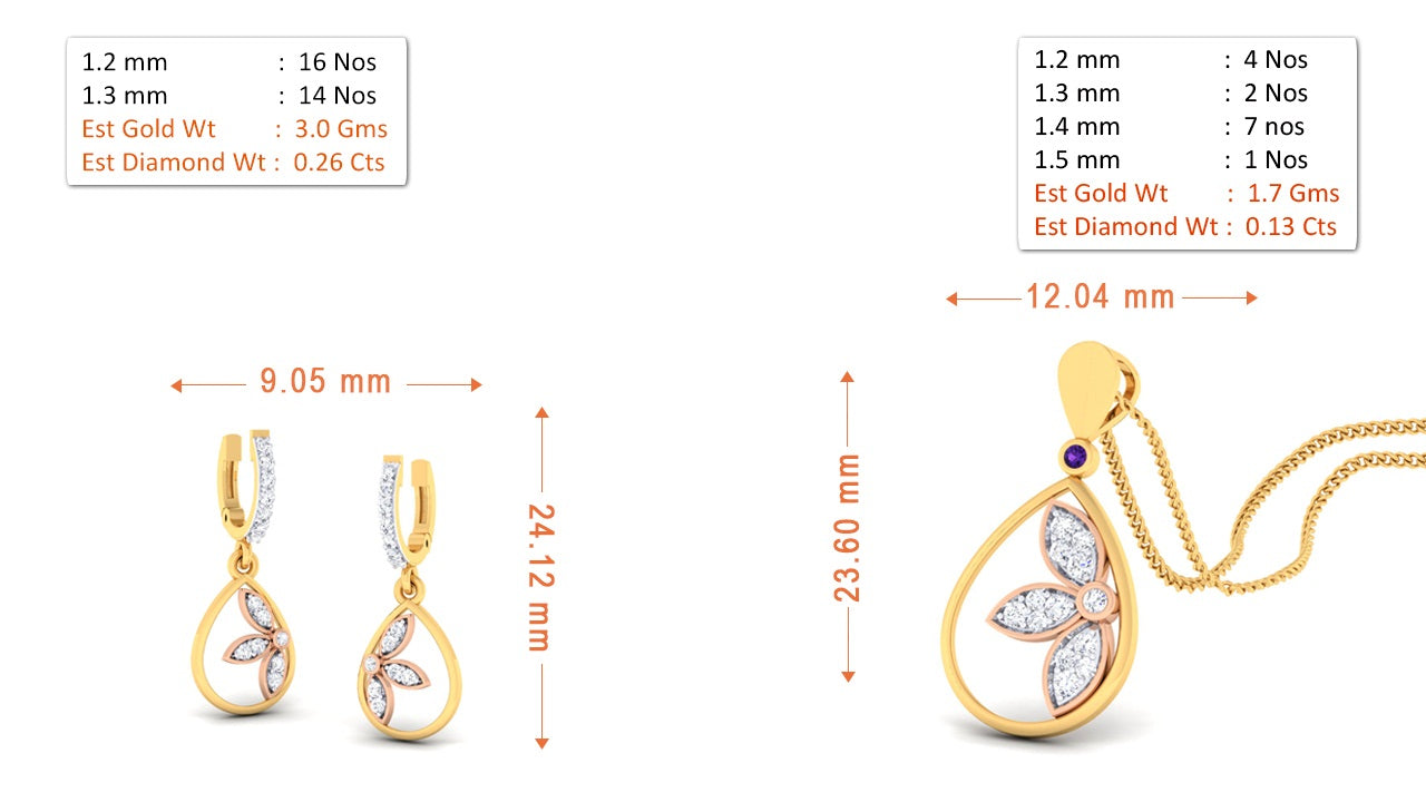 3D Jewelry Files Set Model 3DM STL ZA PN 6209