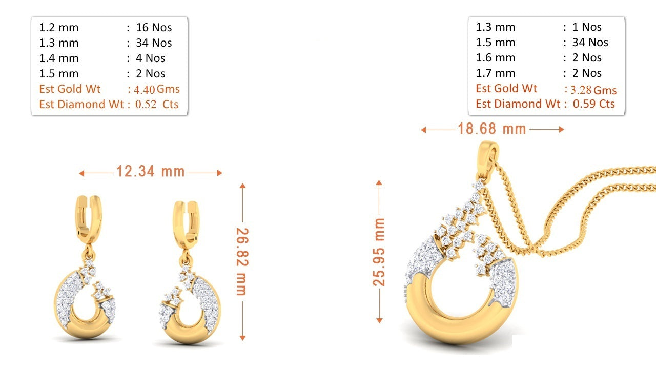 3D Jewelry Files Set Model 3DM STL ZA PN 6212