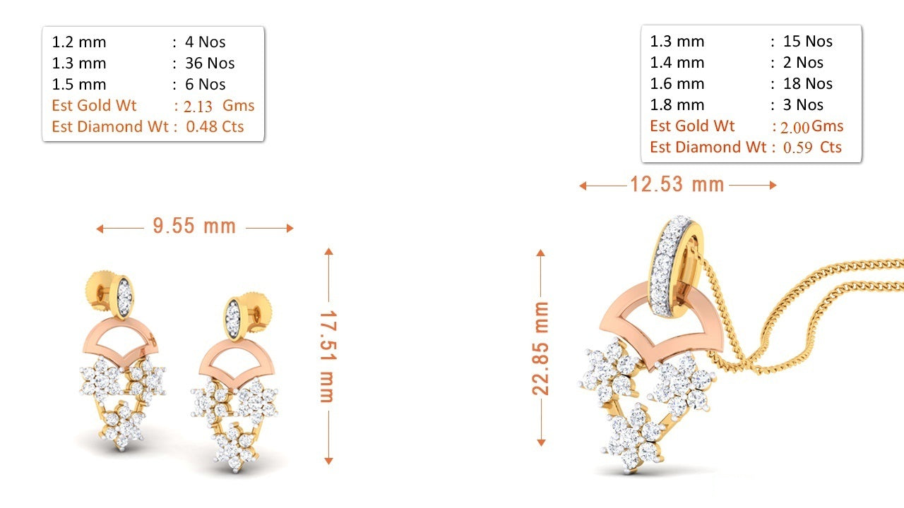 3D Jewelry Files Set Model 3DM STL ZA PN 6237