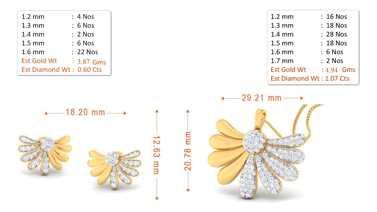 3D Jewelry Files Set Model 3DM STL ZA PN 6253